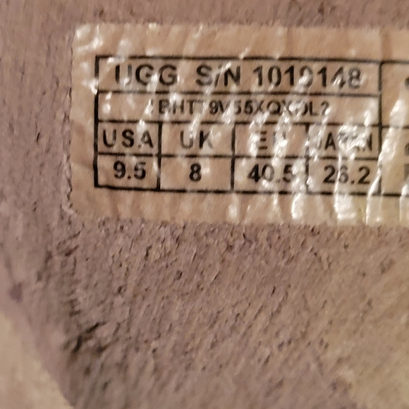 Ugg Elora Suede Leather Heeled Ankle Boots in Antelope. Wrap around Straps #479 - Picture 10 of 12